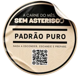 Selo Padrão Puro — nada a esconder